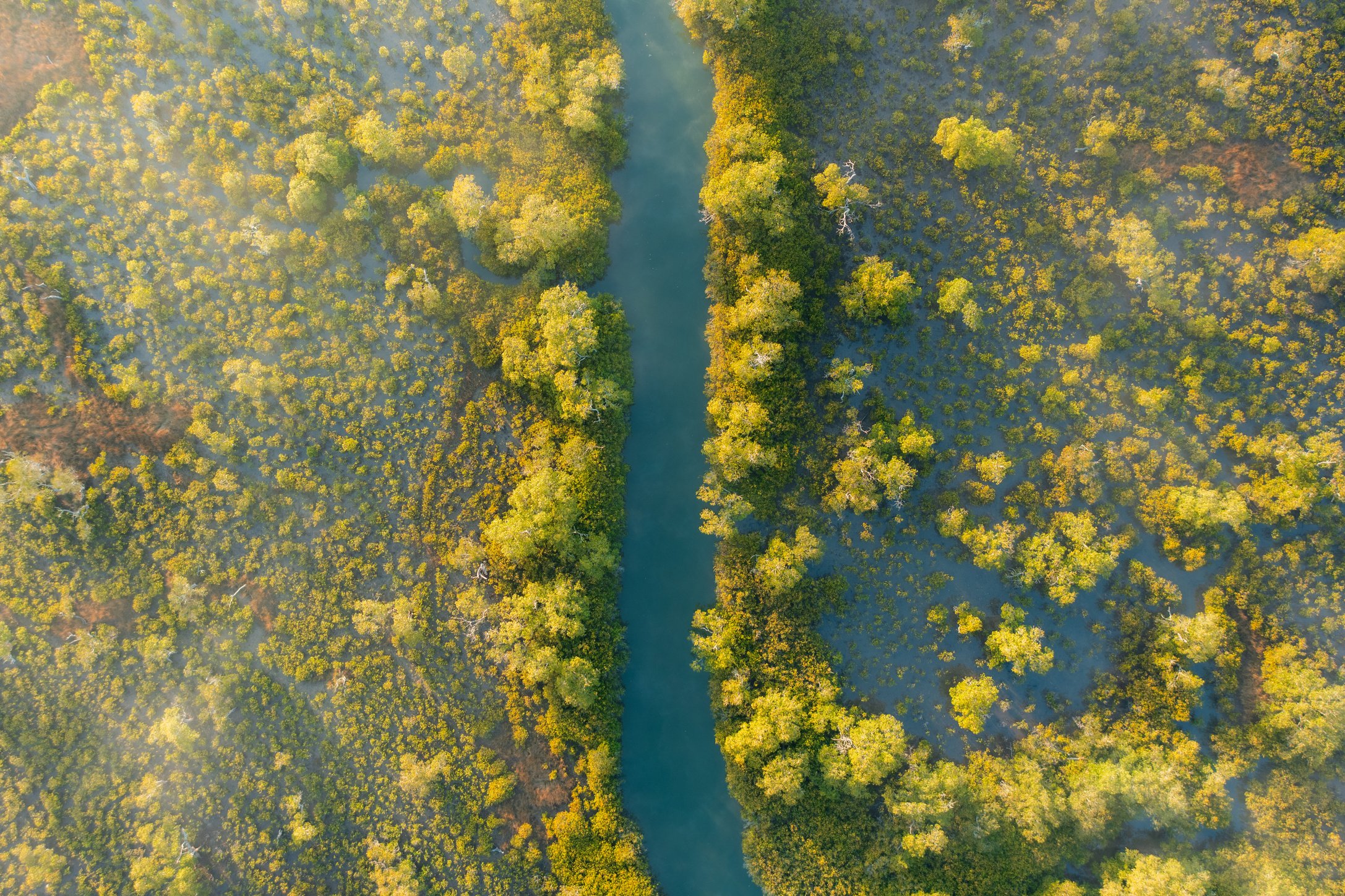 Australian Landscape Aerial View